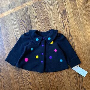 NWT Polkatots 18M Outdoor Fleece Jacket Polkadots